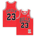 Michael Jordan Chicago Bulls Preschool 1997/98 Hardwood Classics Authentic Jersey - Red/Black/White