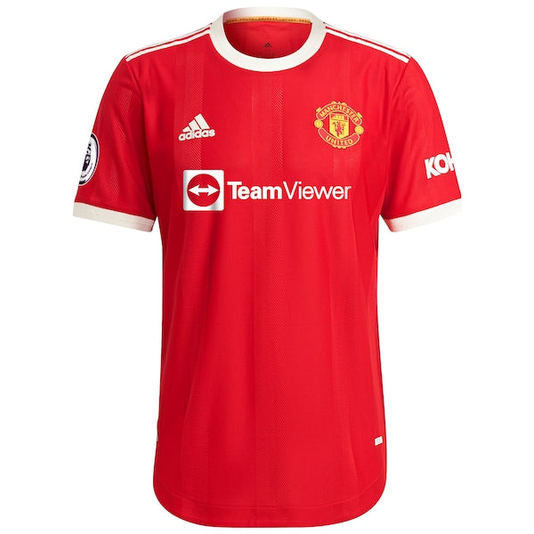 Manchester United adidas 2021/22 Home Authentic Jersey - Red