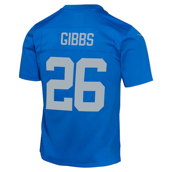 Jahmyr Gibbs Detroit Lions Nike Youth Alternate Game Jersey -  Blue