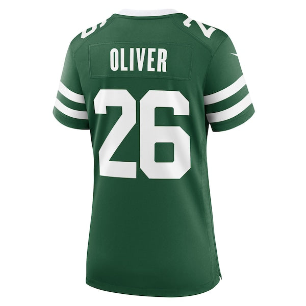 Isaiah Oliver New York Jets Nike Women's Team Game Jersey - Legacy Green