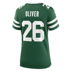 Isaiah Oliver New York Jets Nike Women's Team Game Jersey - Legacy Green