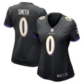 Roquan Smith Baltimore Ravens Nike Women's Team Game Jersey - Black/Purple