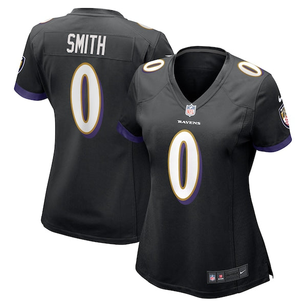 Roquan Smith Baltimore Ravens Nike Women's Team Game Jersey - Black/Purple