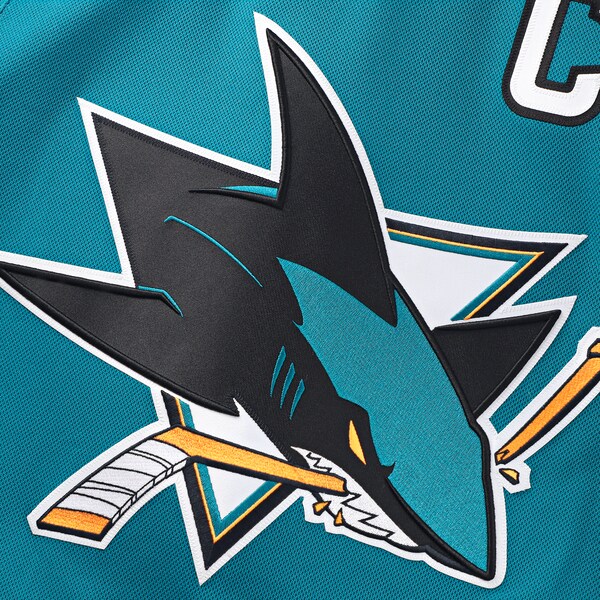 San Jose Sharks  Home Premium Jersey - Teal/Black