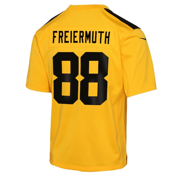 Pat Freiermuth Pittsburgh Steelers Nike Youth Alternate 1933 Throwback Game Jersey - Gold