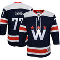 TJ Oshie Washington Capitals Youth Alternate Premier Player Jersey - Navy/Red