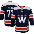 TJ Oshie Washington Capitals Youth Alternate Premier Player Jersey - Navy/Red