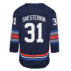 Igor Shesterkin New York Rangers Youth Alternate Replica Player Jersey - Navy
