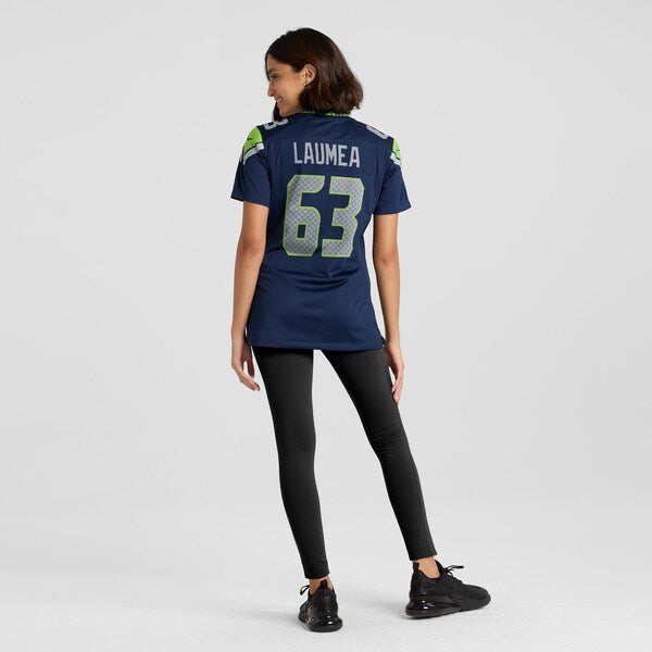 Sataoa Laumea Seattle Seahawks Nike Women's Team Game Jersey -  College Navy
