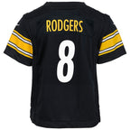 Aaron Rodgers Pittsburgh Steelers Nike Youth Game Jersey - Black/White