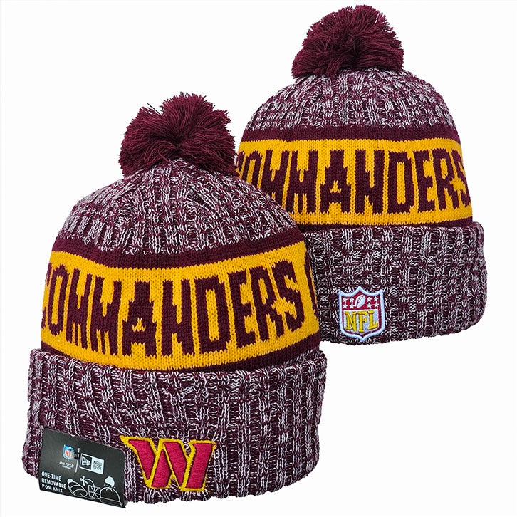 WASHINGTON COMMANDERS KNIT HAT
