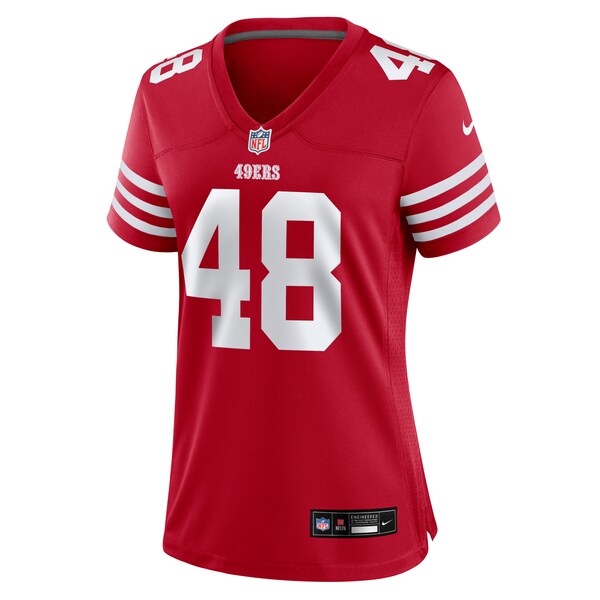 Tatum Bethune San Francisco 49ers Nike Women's  Game Jersey -  Scarlet