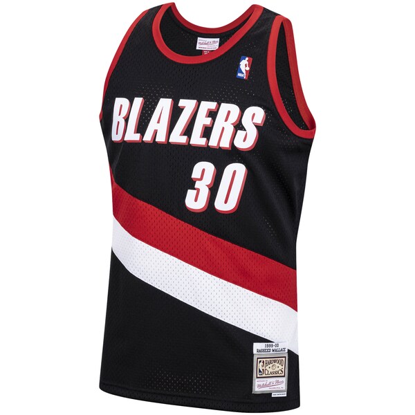 Rasheed Wallace Portland Trail Blazers 1999/00 Hardwood Classics Swingman Jersey - Black