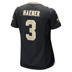 Jake Haener New Orleans Saints Nike Women's Team Game Jersey -  Black