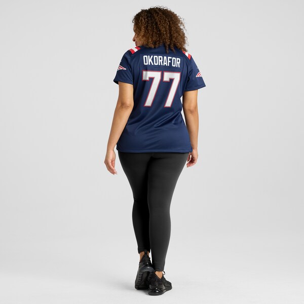 Chukwuma Okorafor New England Patriots Nike Women's  Game Jersey -  Navy