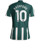 Marcus Rashford Manchester United adidas 2023/24 Away Replica Player Jersey - Green/Red