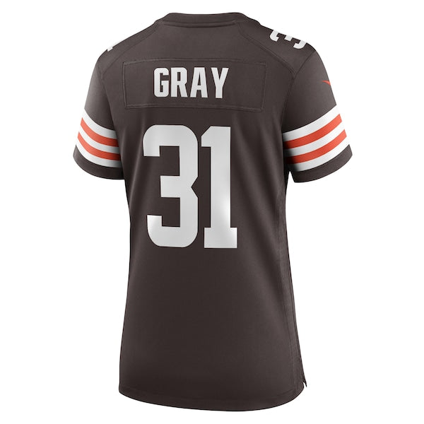 Vincent Gray Cleveland Browns Nike Women's Team Game Jersey -  Brown