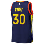 Stephen Curry Golden State Warriors Nike Swingman Player Jersey - City Edition - Royal