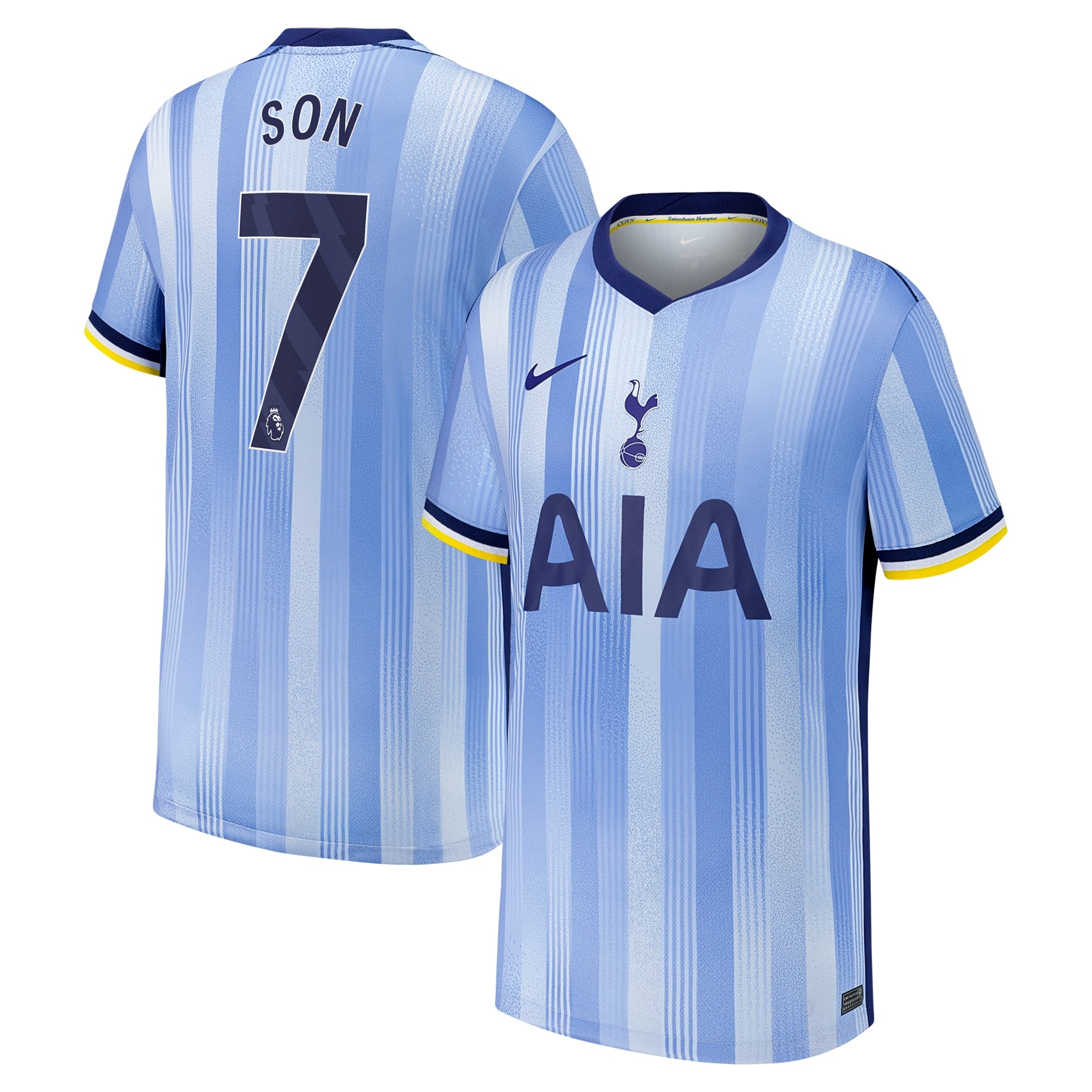 Son Heung-Min Tottenham Hotspur Nike Youth 2024/25 Third Replica Player Jersey - Green/Blue