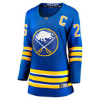 Rasmus Dahlin Buffalo Sabres  Women's Home Captain Patch Breakaway Jersey - Royal