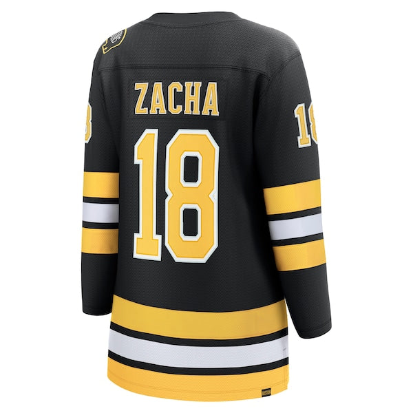 Pavel Zacha Boston Bruins  Women's Home Breakaway Player Jersey - Black