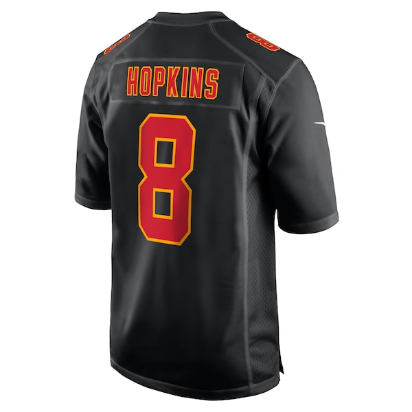 DeAndre Hopkins Kansas City Chiefs Nike Super Bowl LIX Fashion Game Jersey - Carbon Black