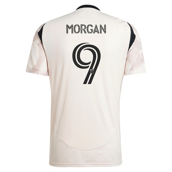 Lewis Morgan New York Red Bulls adidas 2025 Stone Kit Replica Player Jersey - Tan