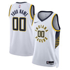 Indiana Pacers Nike Unisex Swingman Custom Jersey White - Association Edition
