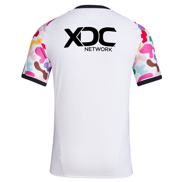 D.C. United adidas 2024 Pride Pre-Match Top - White