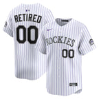 Colorado Rockies Nike Home Limited Pick-A-Player Retired Roster Jersey - White