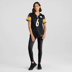 Patrick Queen Pittsburgh Steelers Nike Women's  Game Jersey -  Black