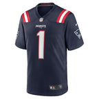 Ja'Lynn Polk New England Patriots Nike Team Game Jersey -  Navy