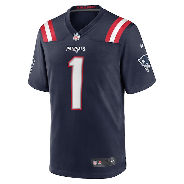 Ja'Lynn Polk New England Patriots Nike Team Game Jersey -  Navy