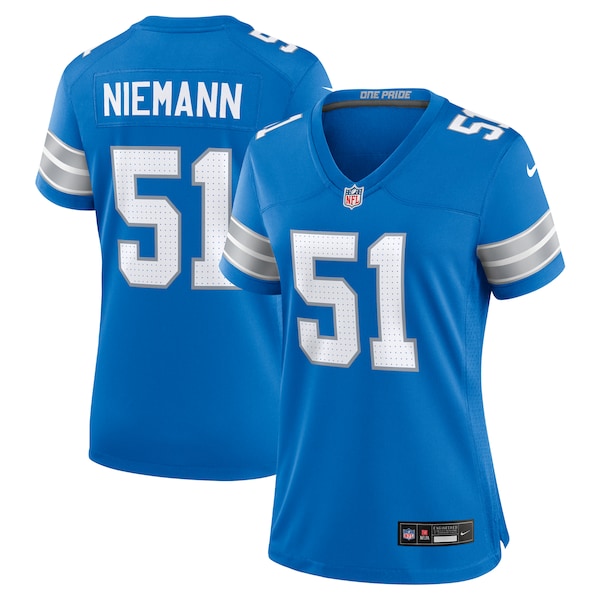 Ben Niemann Detroit Lions Nike Women's Team Game Jersey -  Blue