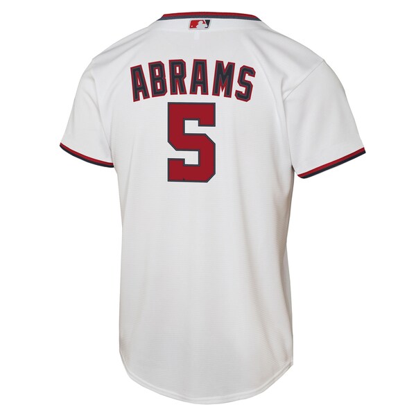 CJ Abrams Washington Nationals Nike Youth Home Replica Player Jersey - White