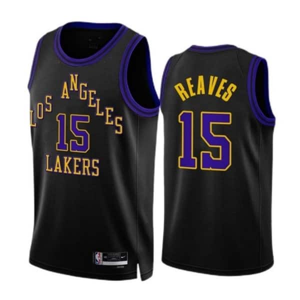 Austin Reaves Los Angeles Lakers Nike Unisex Swingman Jersey - City Edition - Black