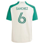 Ilie Sanchez Austin FC adidas Youth 2024 The Armadillo Kit Replica Player Jersey - Tan