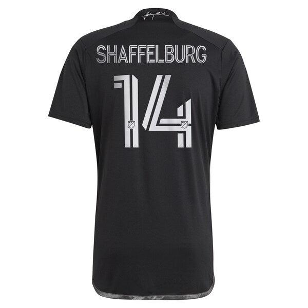 Jacob Shaffelburg Nashville SC adidas 2024 Man In Black Kit Replica Player Jersey - Black