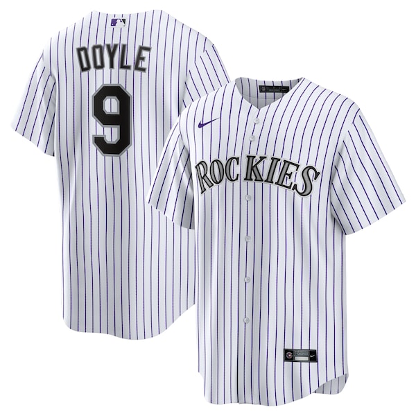 Brenton Doyle Colorado Rockies Nike  Youth Home Replica Jersey - White
