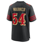 Fred Warner San Francisco 49ers Nike 2025 Rivalries Collection Game Jersey - Black