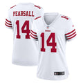 Ricky Pearsall San Francisco 49ers Nike Women's White Game Jersey -  White