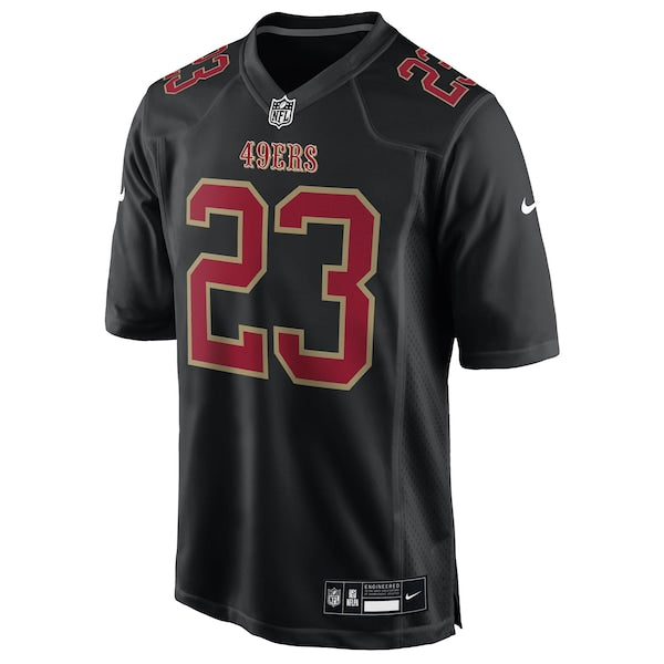 Christian McCaffrey San Francisco 49ers Nike Fashion Game Jersey - Carbon Black