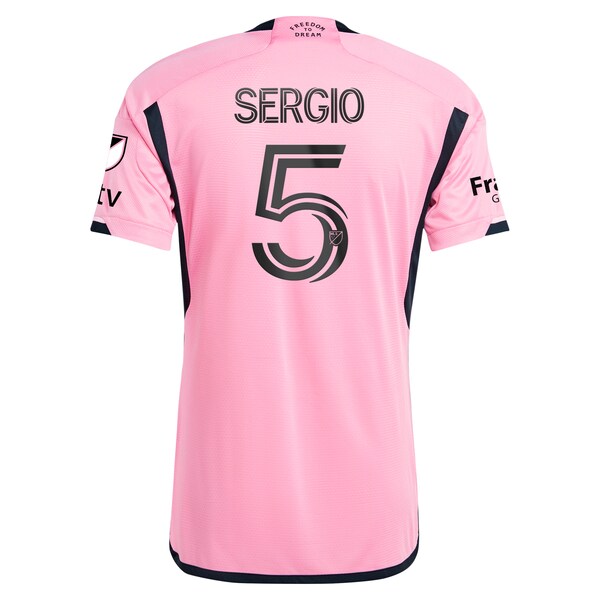 Sergio Busquets Inter Miami CF adidas 2024 2getherness Authentic Player Jersey - Pink