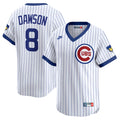 Andre Dawson Chicago Cubs Nike Throwback Cooperstown Collection Limited Jersey - White