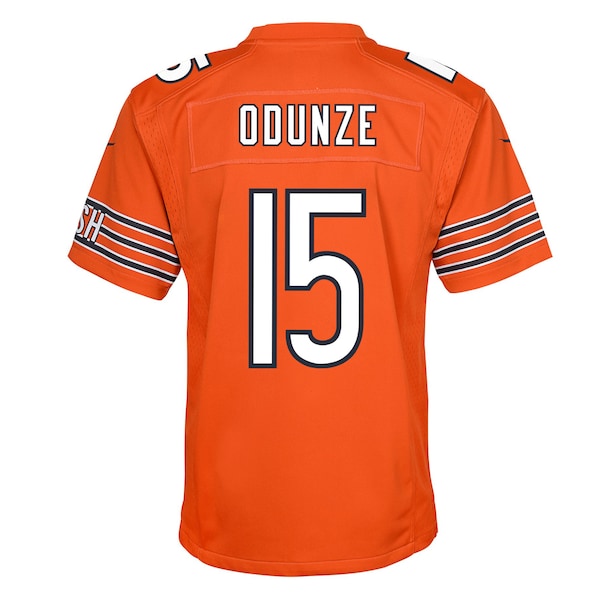 Rome Odunze Chicago Bears Nike Youth Alternate Game Jersey - Orange