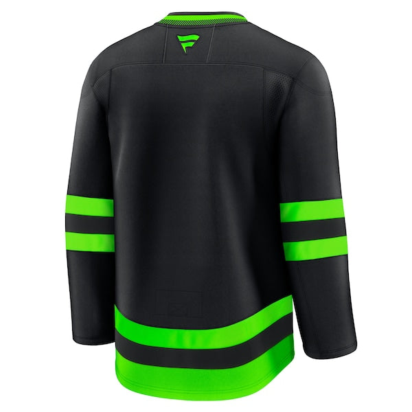 Dallas Stars  Alternate Premium Jersey - Black/Kelly Green/White