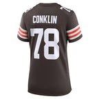 Jack Conklin Cleveland Browns Nike Women's  Game Jersey -  Brown