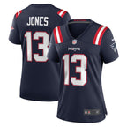 Jack Jones New England Patriots Nike Women's Game Player Jersey - Navy/White