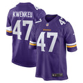 William Kwenkeu Minnesota Vikings Nike Home Game Player Jersey - Purple