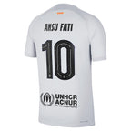 Ansu Fati Barcelona Nike 2022/23 Third Vapor Match Authentic Player Jersey - Gray